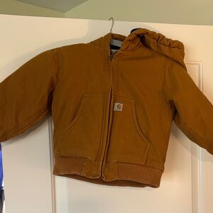 Carhartt Tan Hooded Jacket
